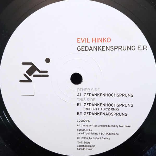 Evil Hinko - Gedankensprung E.P. | Gedankensport (GDS002-6) - main