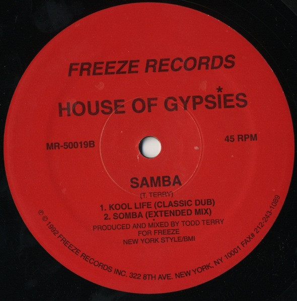 House Of Gypsies - Samba / Kool Life | Freeze Records (MR-50019) - 4