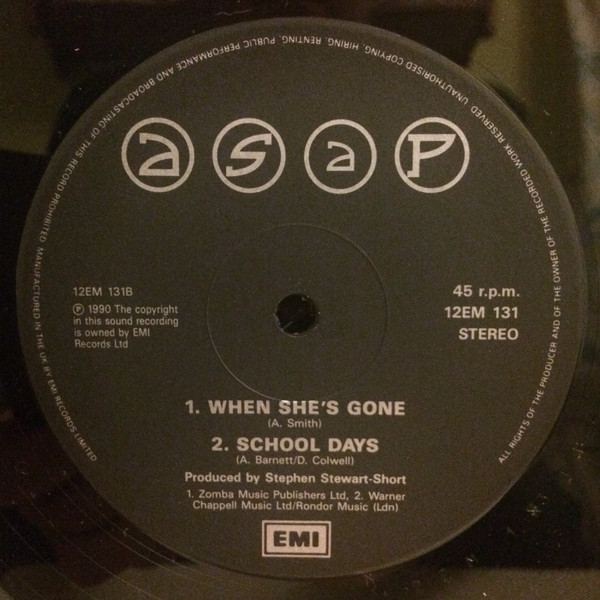 Adrian Smith And Project - Down The Wire | EMI (12EM 131) - 4