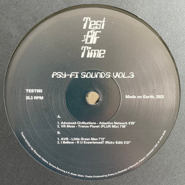 Various - Psy-fi Sounds Vol.3 | Test Of Time (TEST003) - main