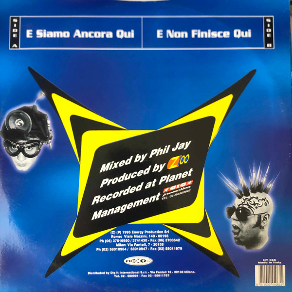 Z100 - E Non Finisce Qui | Next Records (NT 065) - 2