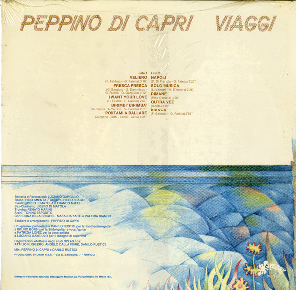 Peppino Di Capri - Viaggi | Splash (SPL 714) - 2 Peppino Di Capri - Viaggi | Splash (SPL 714) - 2