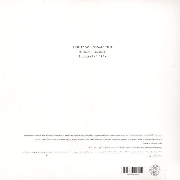 Moritz Von Oswald Trio - Horizontal Structures | Honest Jon's Records (HJRLP54) - 2