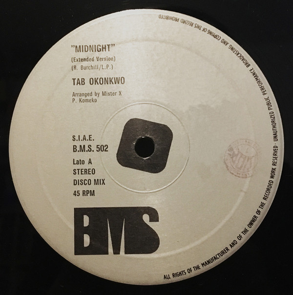 Tab Okonkwo - Midnight | BMS Records (BMS 502) - 4 Tab Okonkwo - Midnight | BMS Records (BMS 502) - 4
