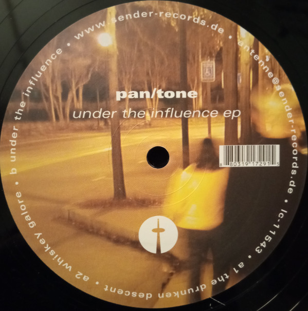 Pan/Tone - Under The Influence | Sender Records (send051)