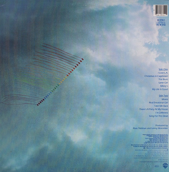 Randy Newman - Trouble In Paradise | Warner Bros. Records (92.3755-1)