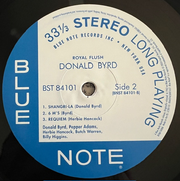 Donald Byrd - Royal Flush | Blue Note (6500765) - 4