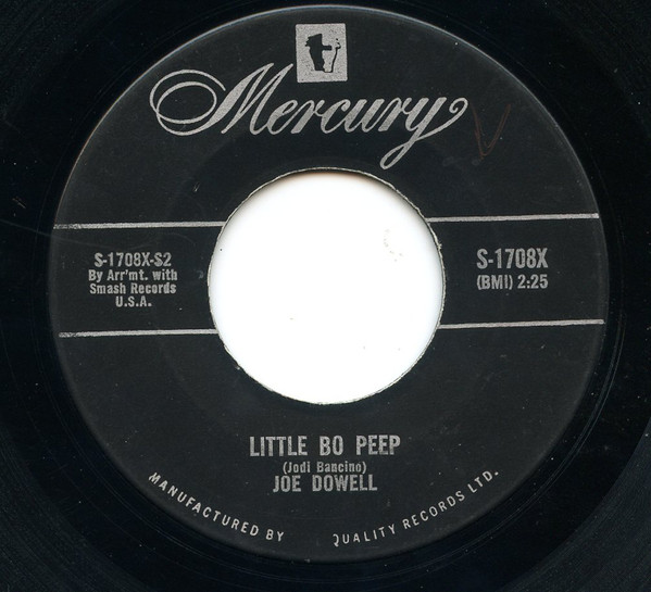 Joe Dowell - Wooden Heart | Mercury (S-1708X) Joe Dowell - Wooden Heart | Mercury (S-1708X)