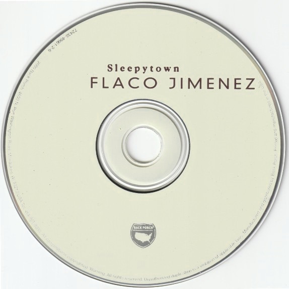 Flaco Jimenez - Sleepytown | Back Porch (72438496612) - 3 Flaco Jimenez - Sleepytown | Back Porch (72438496612) - 3