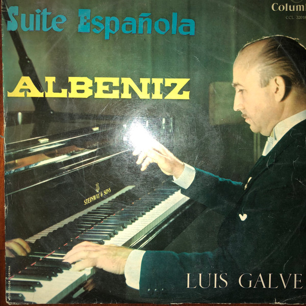 Isaac Albéniz – Luis Galve - Suite Espanola | Columbia (CCL 32018) - main