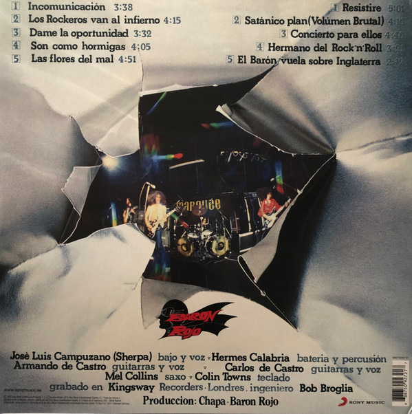 Baron Rojo - Volumen Brutal | Chapa Discos (88875092721) - 2
