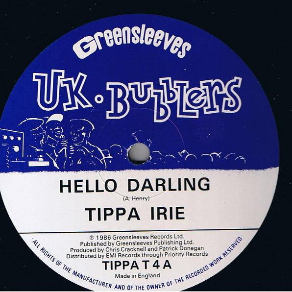 Tippa Irie - Hello Darling | UK Bubblers (TIPPA T4) - 3