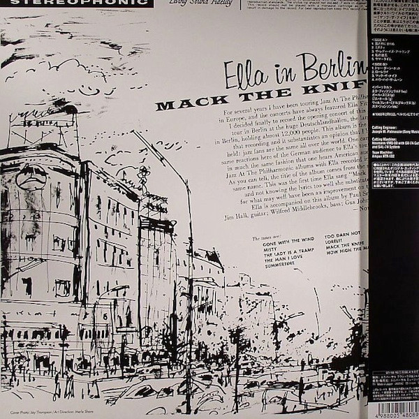 Ella Fitzgerald - Mack The Knife - Ella In Berlin | Verve Records (UCJU-9079) - 2