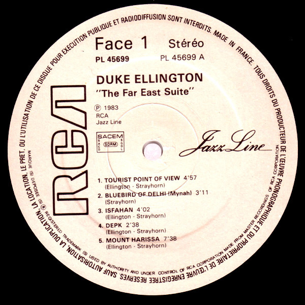 Duke Ellington - The Far East Suite | RCA (PL 45699) - 3