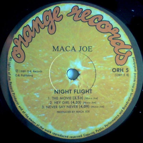 Maca Joe - Night Flight | Orange Records (ORH005) - 4 Maca Joe - Night Flight | Orange Records (ORH005) - 4