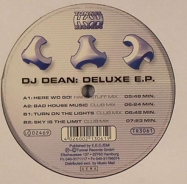 DJ Dean - Deluxe E.P. | Tunnel Records (TR 3061) - 2 DJ Dean - Deluxe E.P. | Tunnel Records (TR 3061) - 2