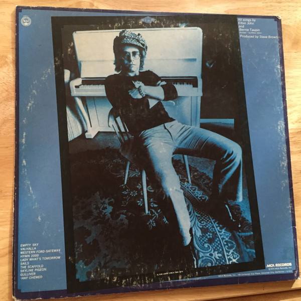 Elton John - Empty Sky [Vinyl] | MCA Records (MCA-2130) - 2