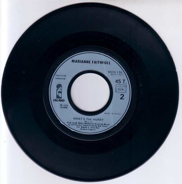 Marianne Faithfull - Broken English | Island Records (6010 178) - 4