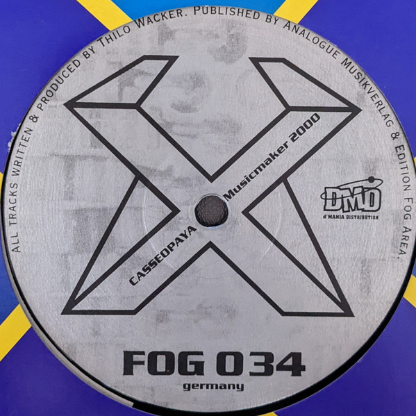 Casseopaya - Musicmaker 2000 | Fog Area Records (FOG 034) - 3