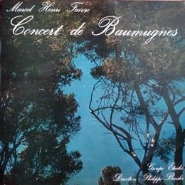 Marcel Henri Faivre - Concert De Baumugnes | Présence (20.655) - main Marcel Henri Faivre - Concert De Baumugnes | Présence (20.655) - main