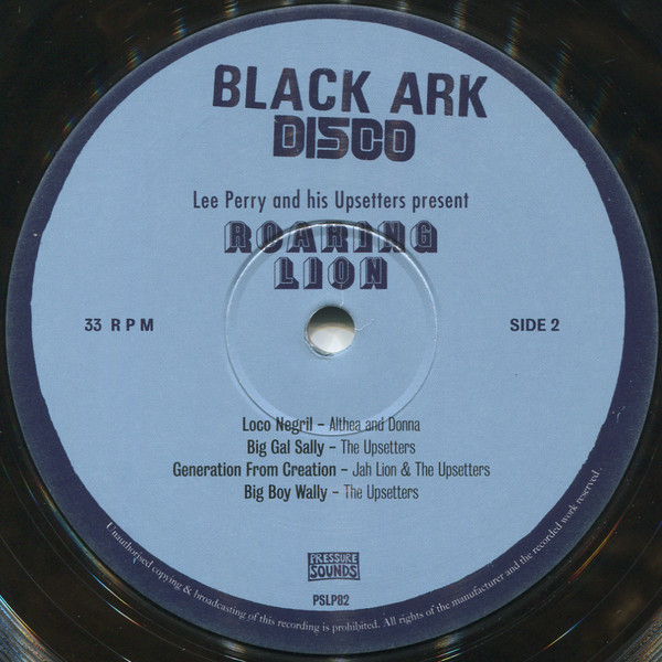 Lee Perry & Upsetters - Roaring Lion | Pressure Sounds (PSLP82