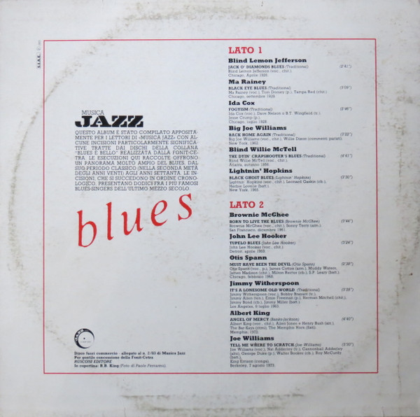 Various - Blues | Musica Jazz (2MJP 1007) - 2