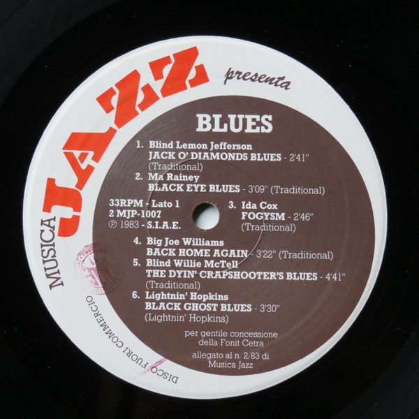 Various - Blues | Musica Jazz (2MJP 1007) - 3