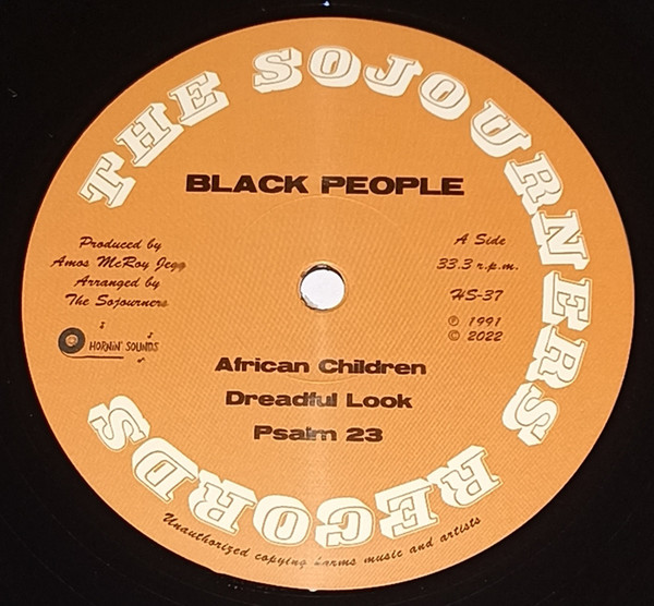 The Sojourners - Black People | The Sojourners Records (none) - 3