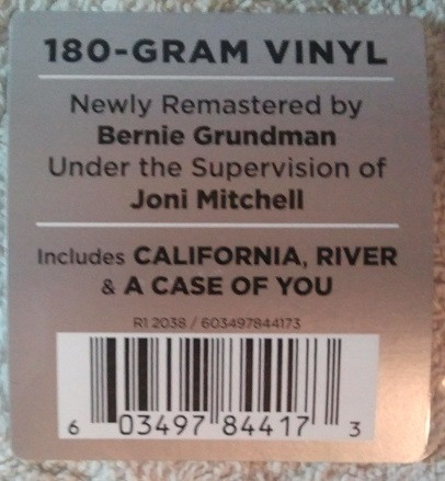 Joni Mitchell - Blue | Reprise Records (R1 2038) - 2 Joni Mitchell - Blue | Reprise Records (R1 2038) - 2