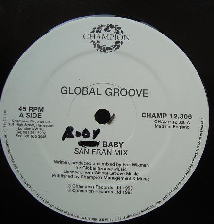 Global Groove - Body Baby | Champion (CHAMP 12.306) - main