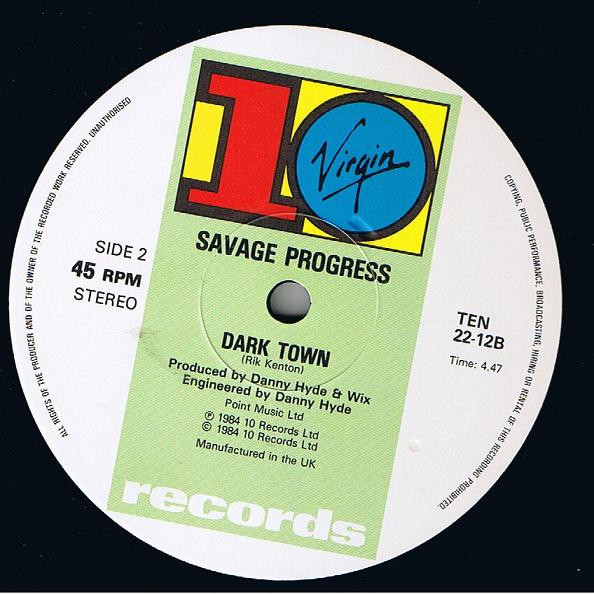 Savage Progress - Heart Begin To Beat | 10 Records (TEN 22-12) - 4 Savage Progress - Heart Begin To Beat | 10 Records (TEN 22-12) - 4