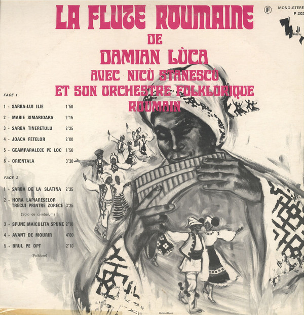Damian Luca Avec L'Orchestre Nicù Stanescù - La Flute Roumaine | Neuilly (P.2029)