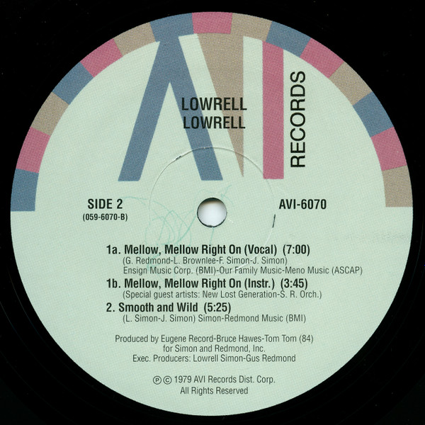 Lowrell Simon - Lowrell | AVI Records (AVI 6070) - 4