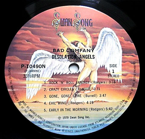 Bad Company - Desolation Angels | Swan Song (P-10490N) - 4