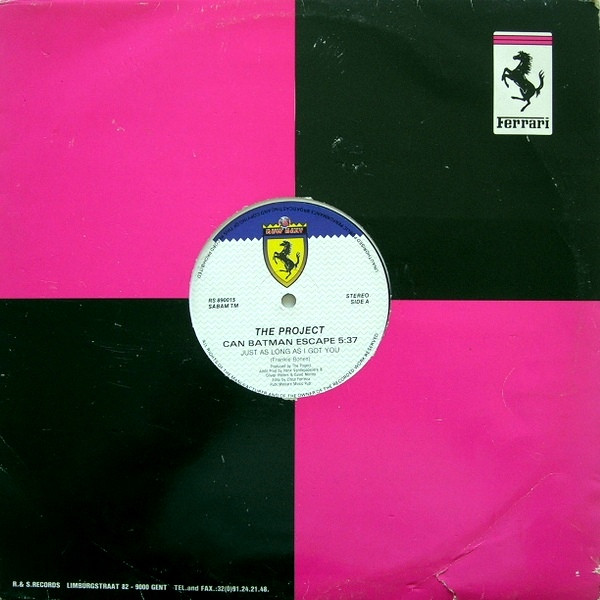 The Project - Can Batman Escape | R & S Records (RS 890015) - main