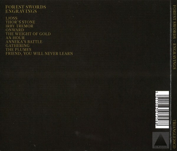 Forest Swords - Engravings | Tri Angle (TRIANGLE20CD) - 2