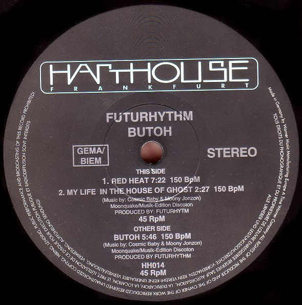 Futurhythm - Butoh | Harthouse (HH014) - main