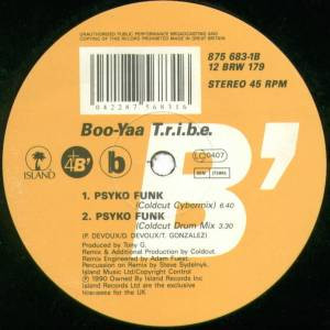 Boo-Yaa T.R.I.B.E. - Psyko Funk | 4th & Broadway (12 BRW 179) - 2