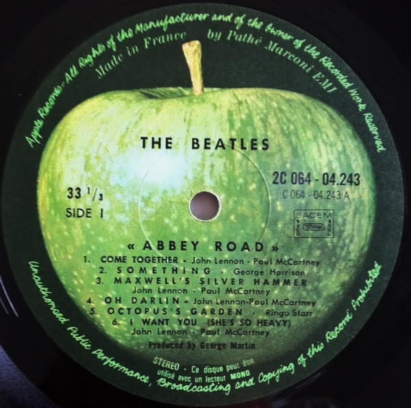 The Beatles - Abbey Road | Apple Records (2C 064-04243) - 4