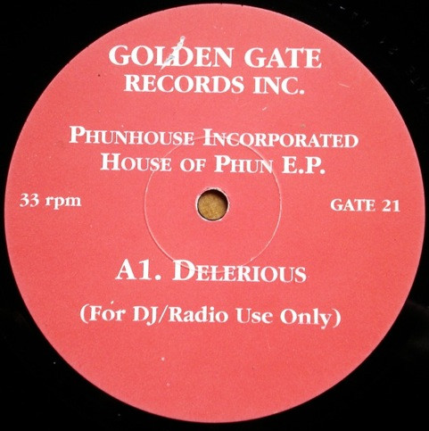 Phunhouse Incorporated - House Of Phun EP | Golden Gate Records Inc. (GATE 21)