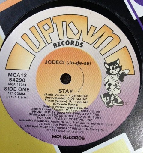 Jodeci - Stay | MCA Records (MCA12 54290)