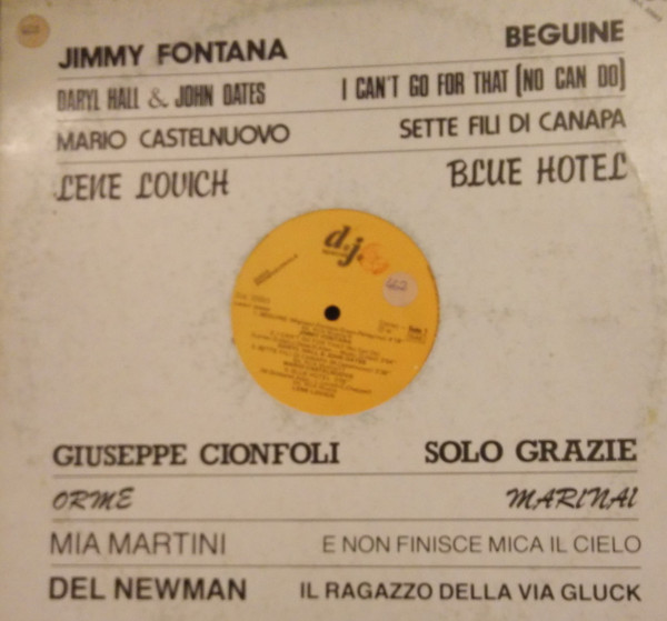 Various - Dj Special - Sanremo In Discoteca | D.J. Special (DJL 32003)