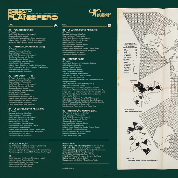 Roberto Porzio - Planisfero | La Scimmia Records (LSCM05) - 2
