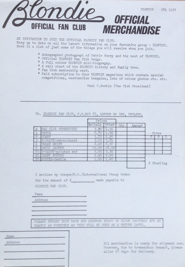 Blondie - Eat To The Beat | Chrysalis (CDL 1225) - 8