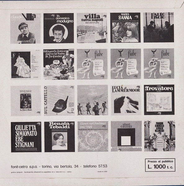 Domenico Modugno - Io, Domenico Modugno | Music Parade Cetra (LEL 22) - 2 Domenico Modugno - Io, Domenico Modugno | Music Parade Cetra (LEL 22) - 2