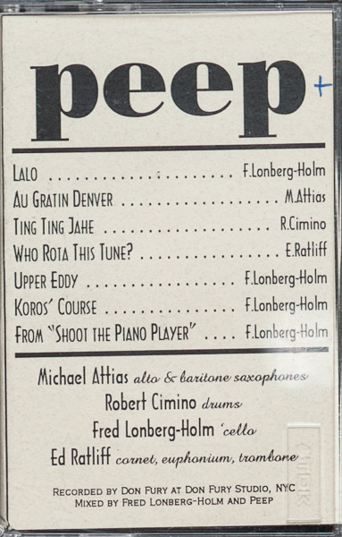 Peep - Peep | Not On Label (Peep Self-released) (none)