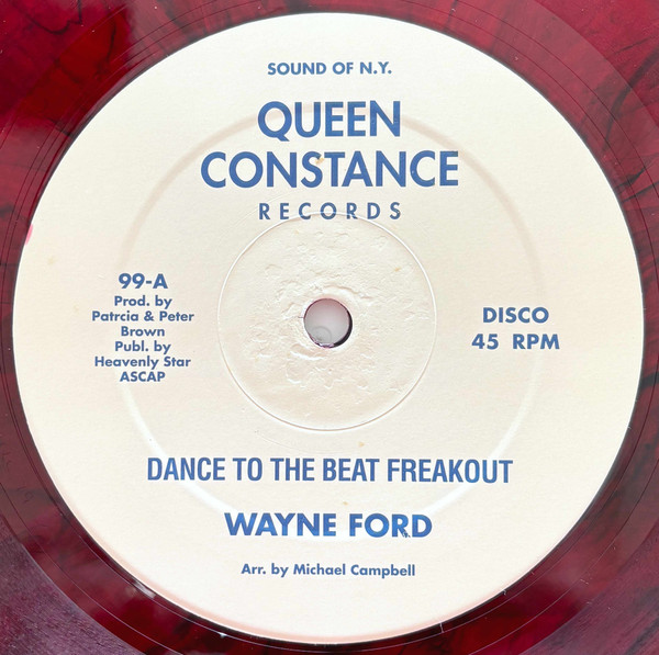 Wayne Ford - Dance To The Beat Freakout | Queen Constance Records (99)