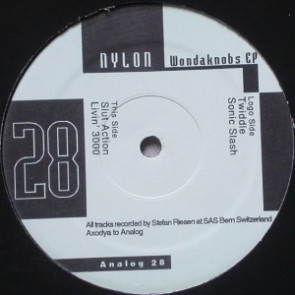 Nylon - Wondaknobs EP | Analog Records USA (Analog 28)