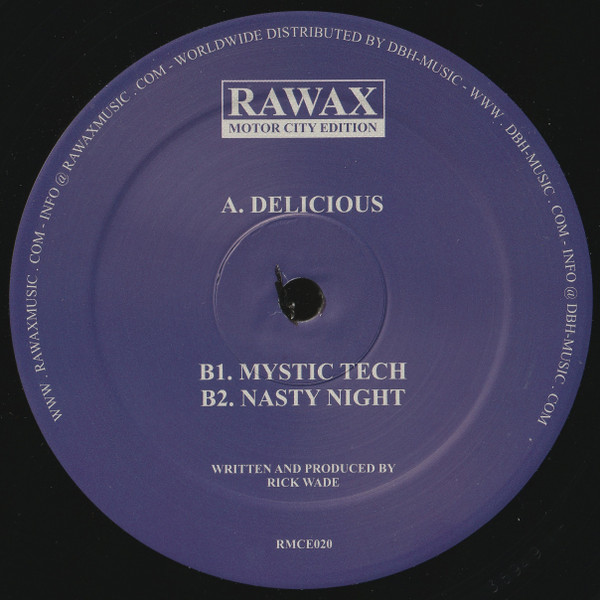 Rick Wade - Mystic Tech EP | Rawax Motor City Edition (RMCE020) - 4