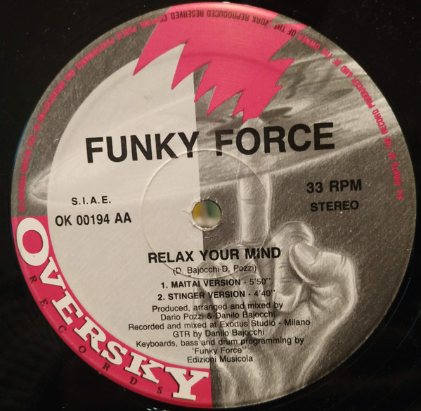 Funky Force - Relax Your Mind | Oversky Records (OK 00194) - 2